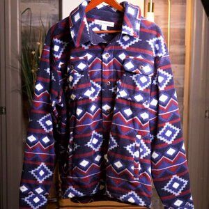 Amazon basics Aztec Print Men's Shirt Jacket
